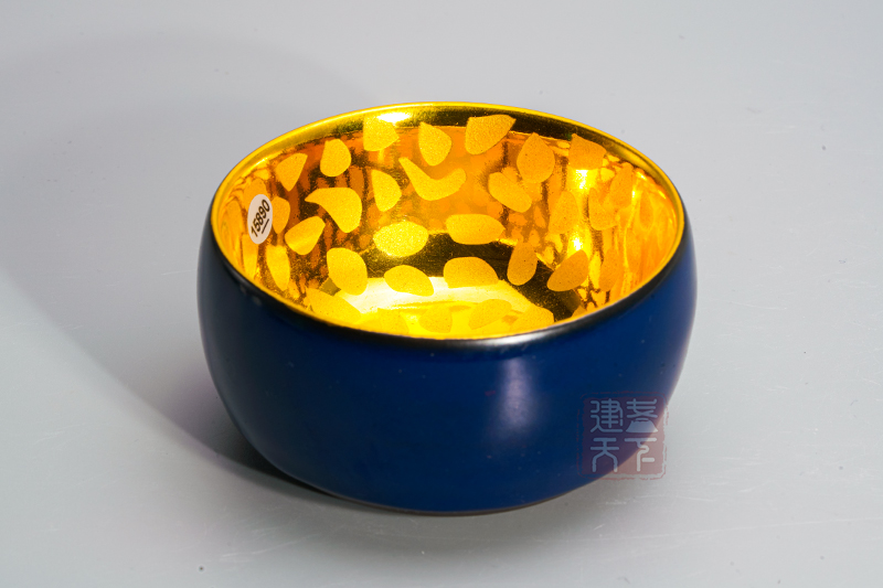 刻金釉（蓝）