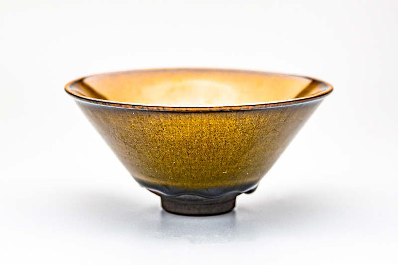 撇口帝王绿茶叶末